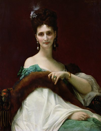 ケラー伯爵夫人、1873 作： Alexandre Cabanel